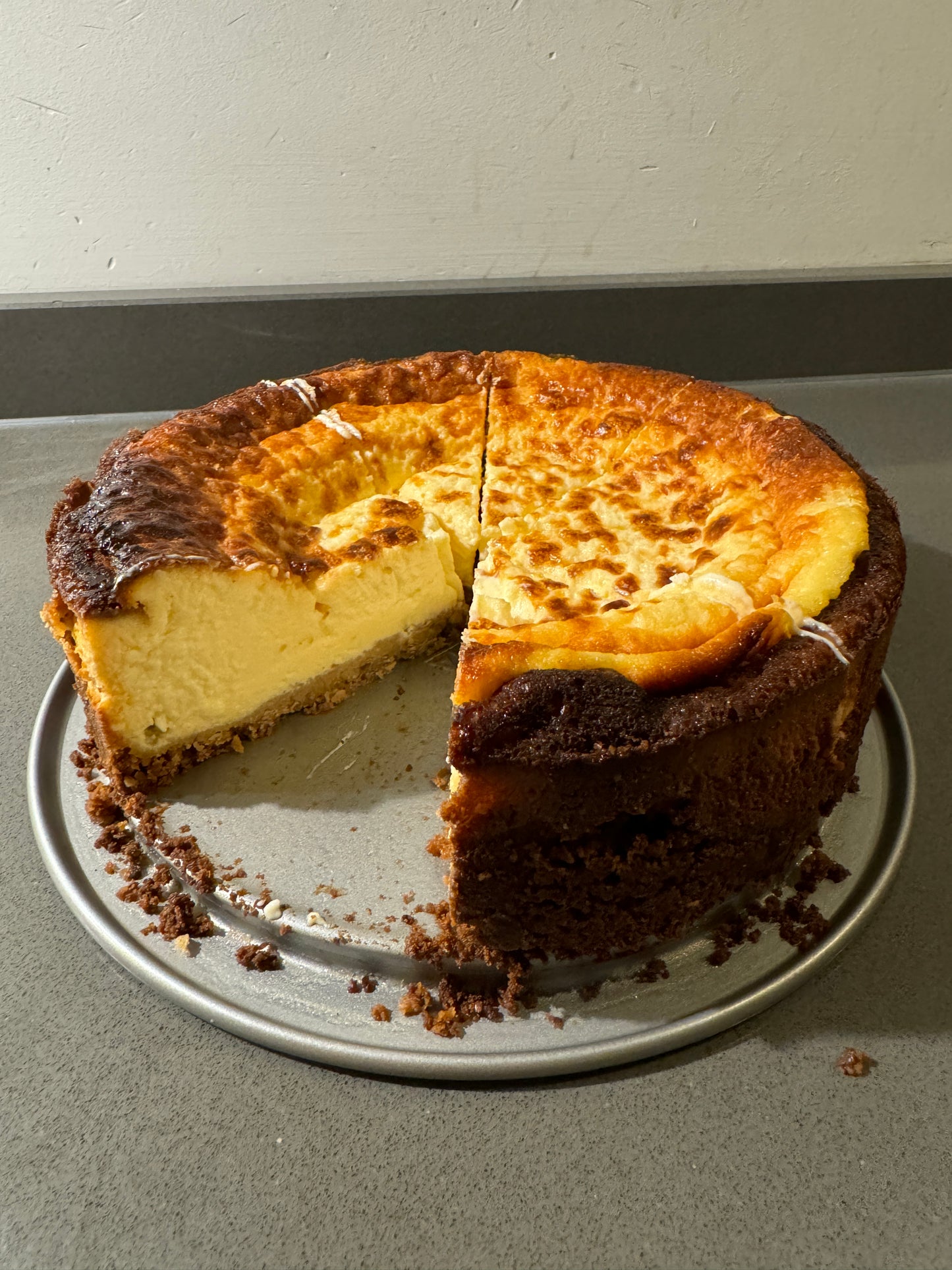 9. Big Basque Cheesecake